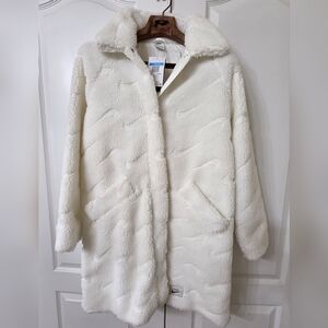 Nike Women's Cream Teddy Jacket